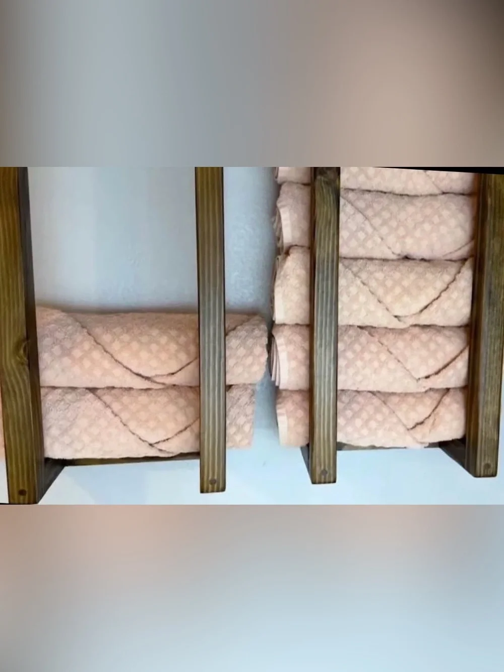 Custom Wooden Towel & Washcloth Racks - Etsy Shop!